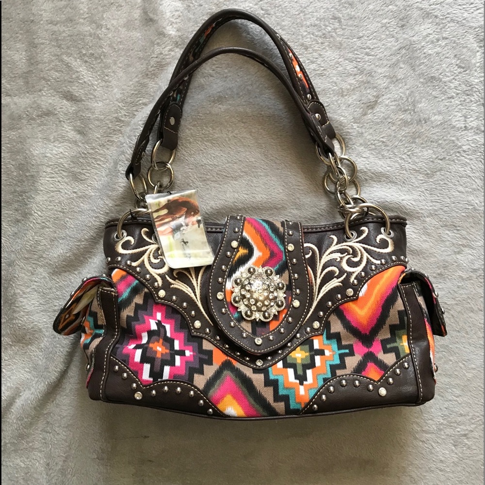 Montana West purse aztec print